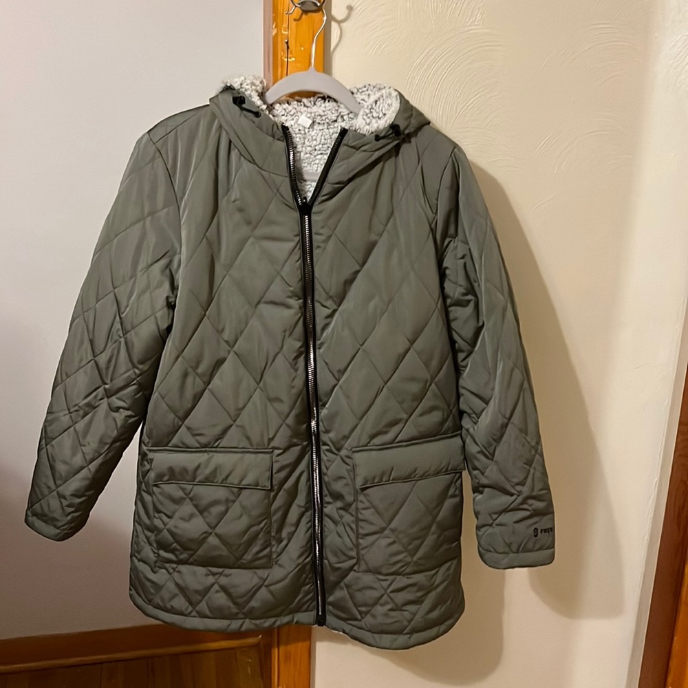 Green Women’s Coat Free Country